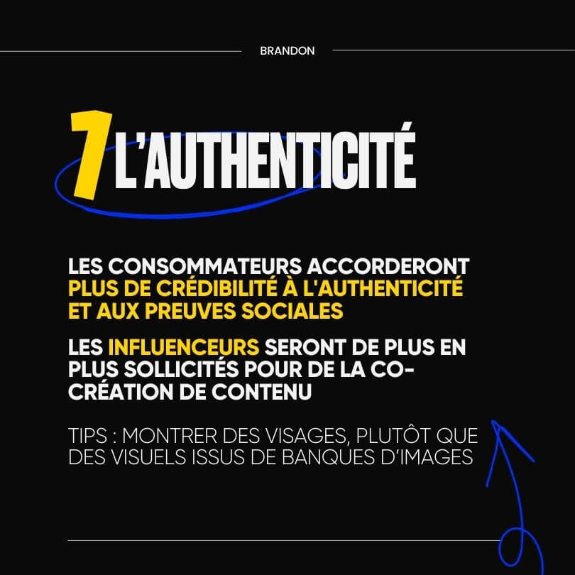 10 prédictions média sociaux 2023 - L'AUTHENTICITÉ