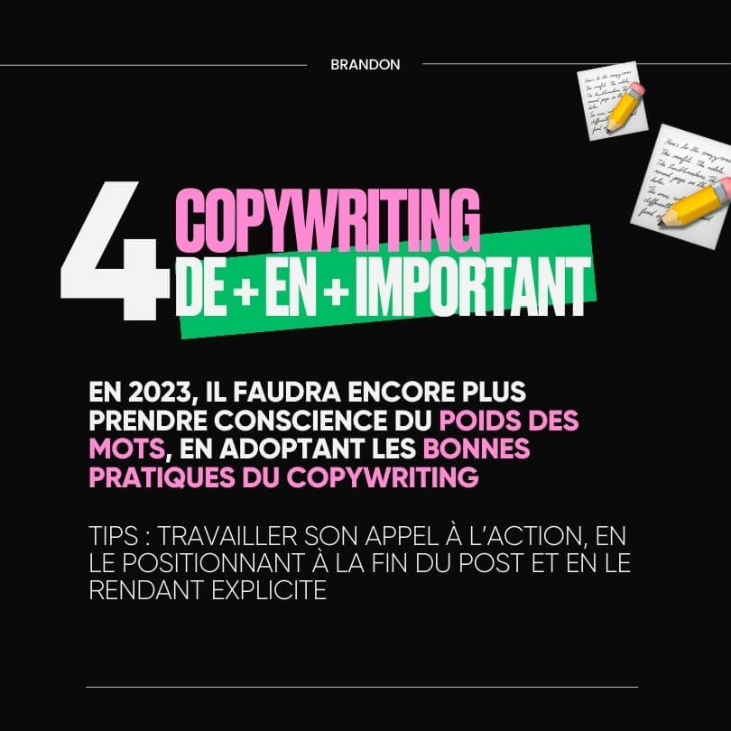 10 prédictions média sociaux 2023 - COPYWRITING
