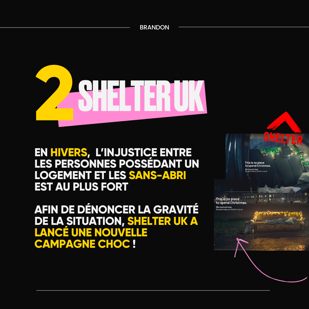 les meilleures stratégies de communication de Noël 2022 - TOP 2 SHELTER UK