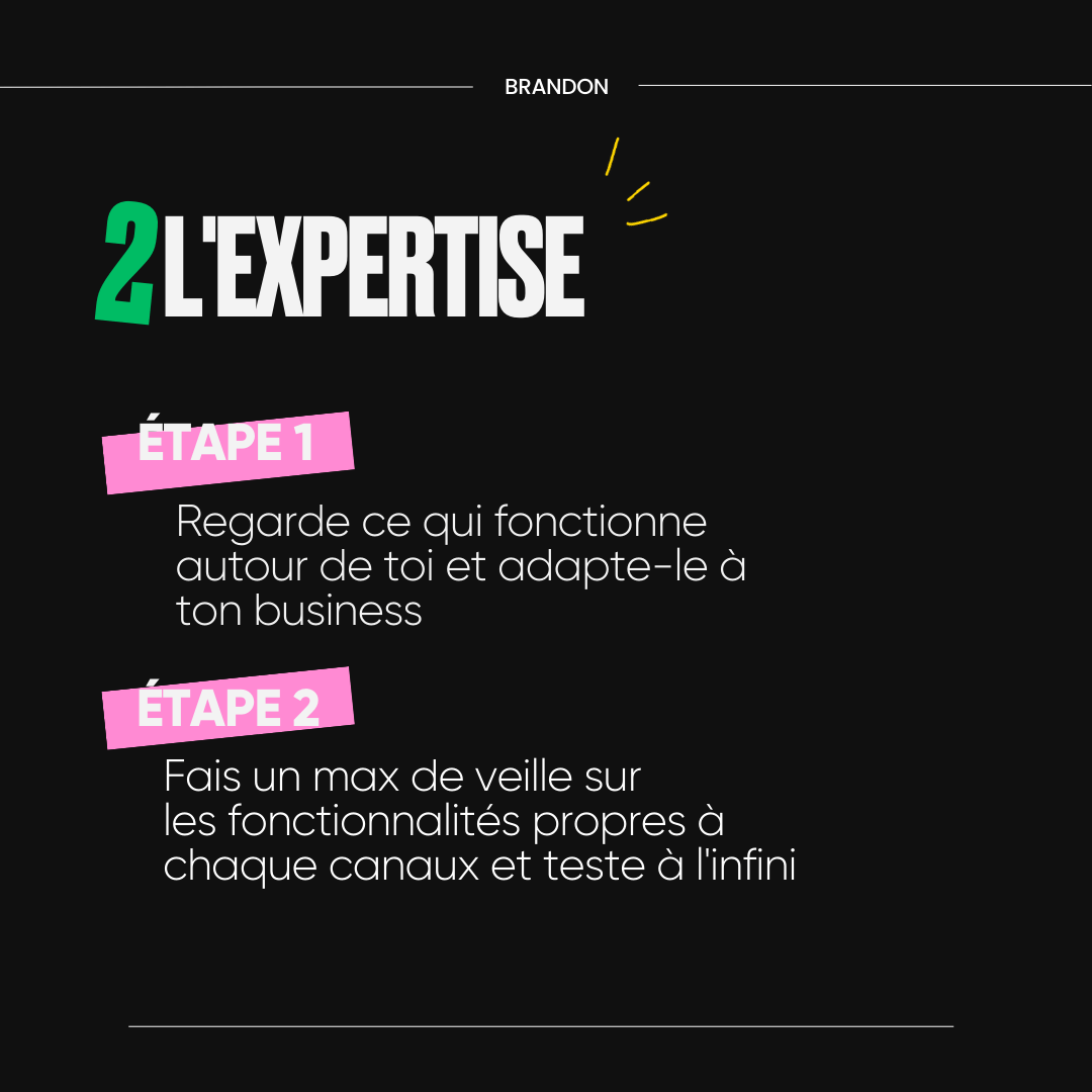 2 L'EXPERTISE