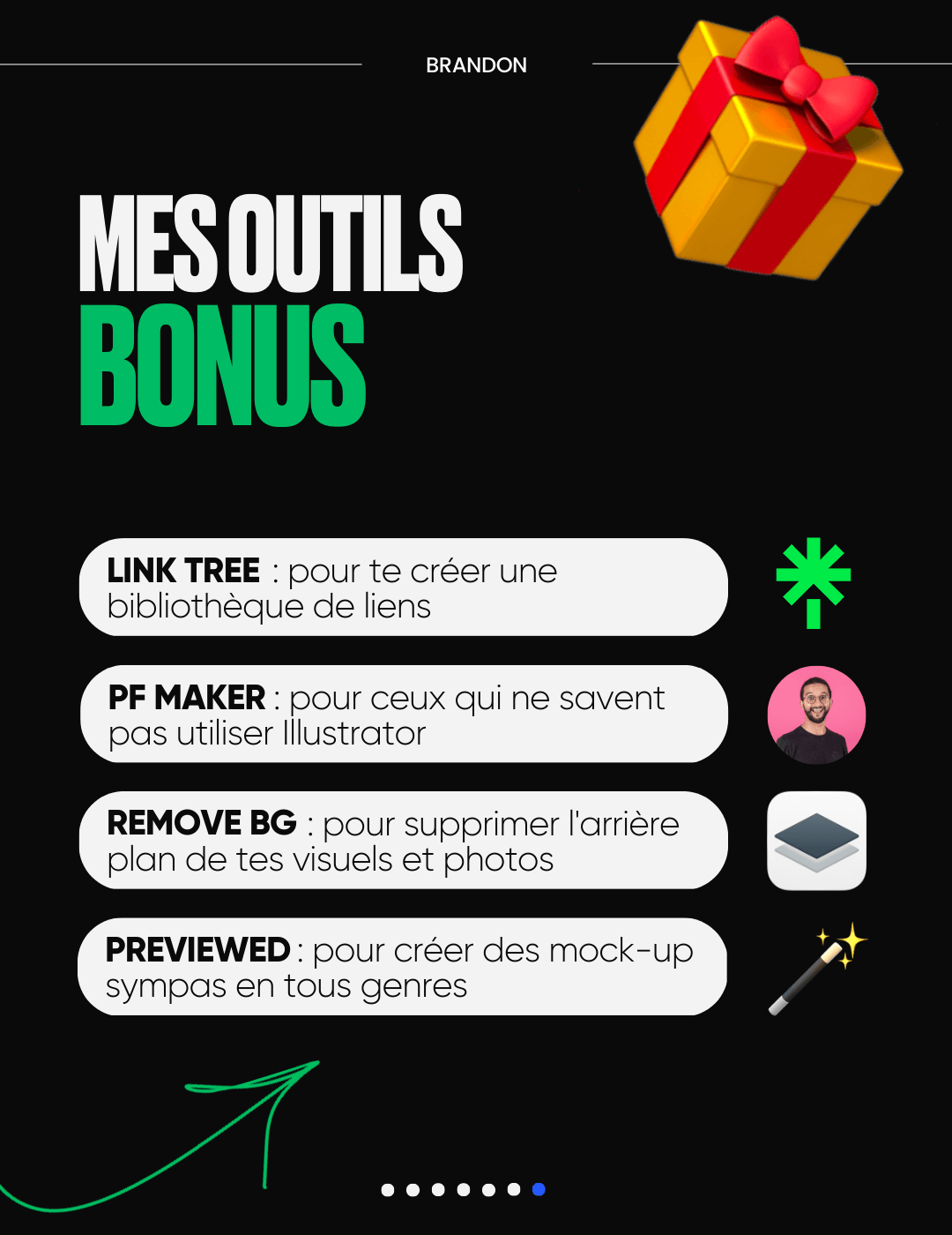 Mes outils bonus