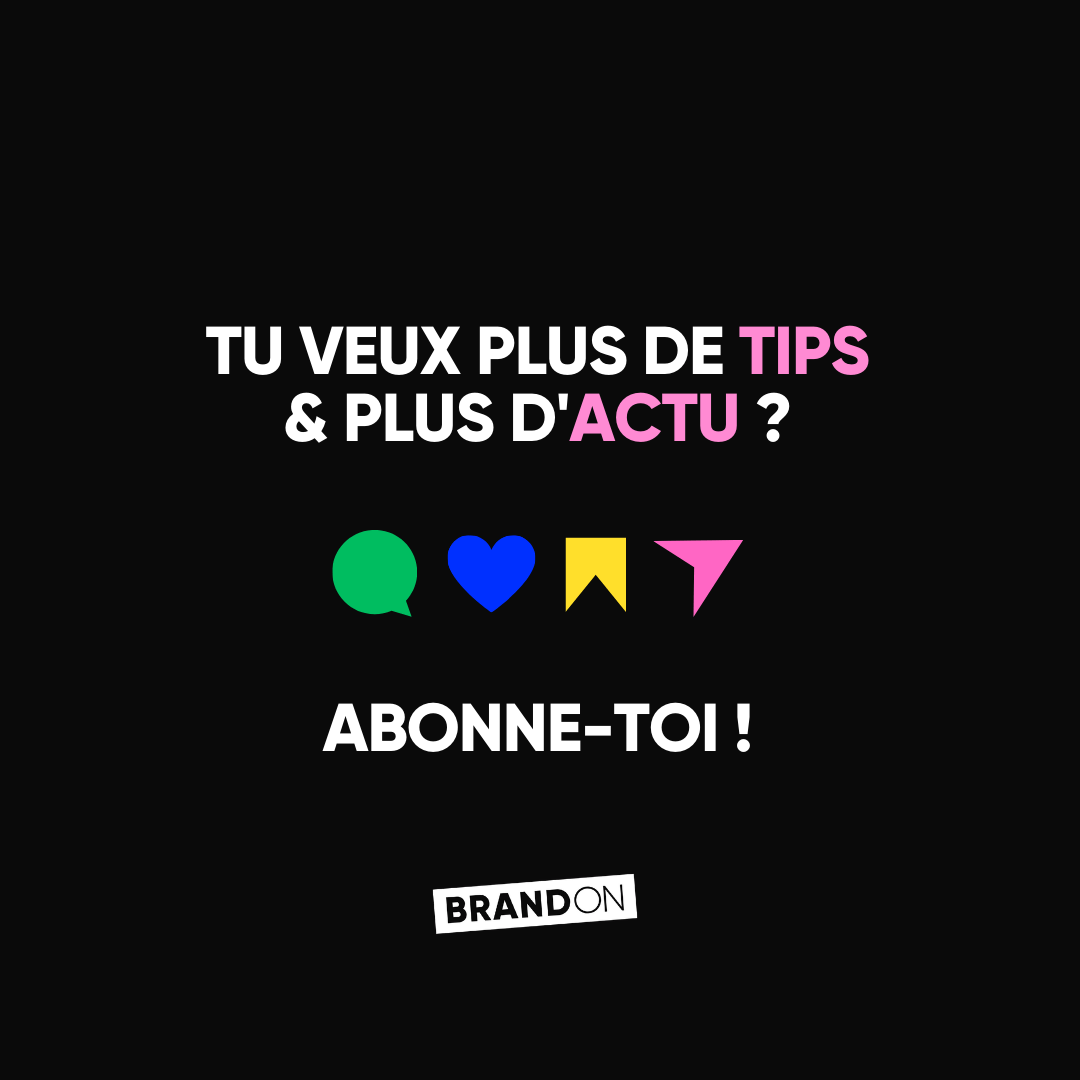 TU VEUX PLUS DE TIPS & PLUS D'ACTU ? ABONNE-TOI !