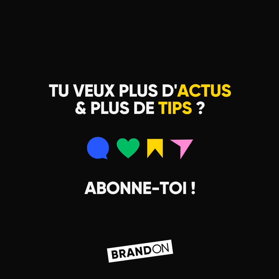TU VEUX PLUS D'ACTUS & PLUS DE TIPS ABONNE-TOI !