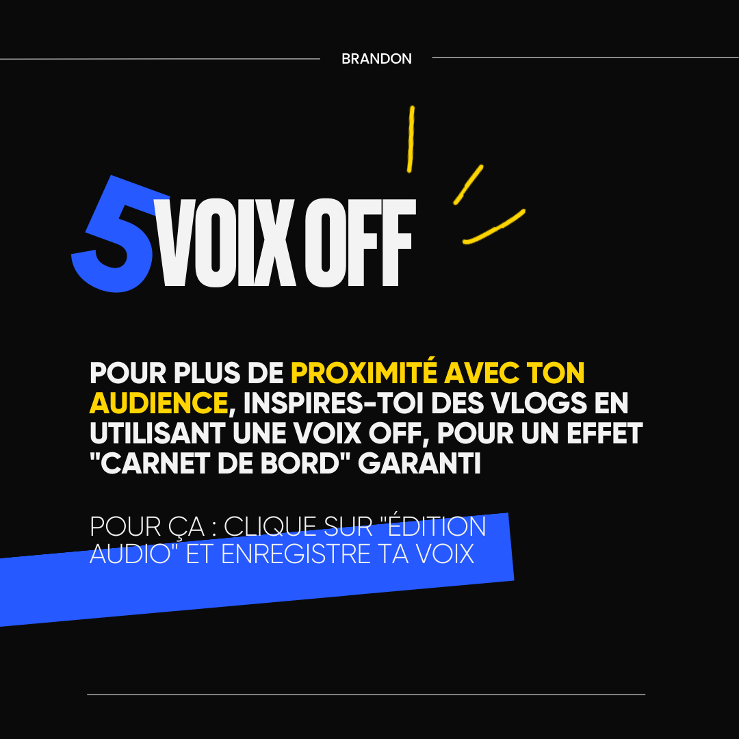 5. Voix OFF