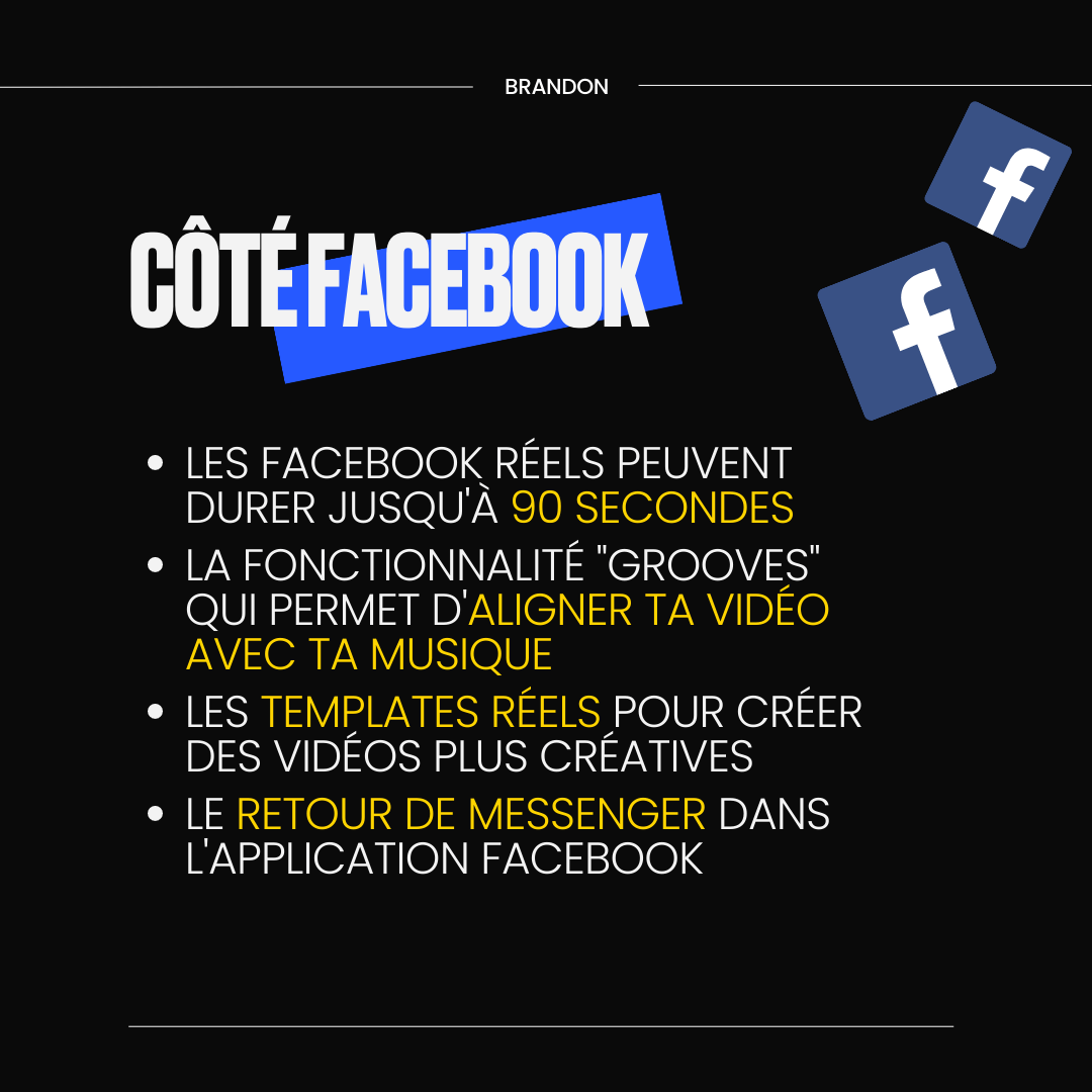 Côté Facebook