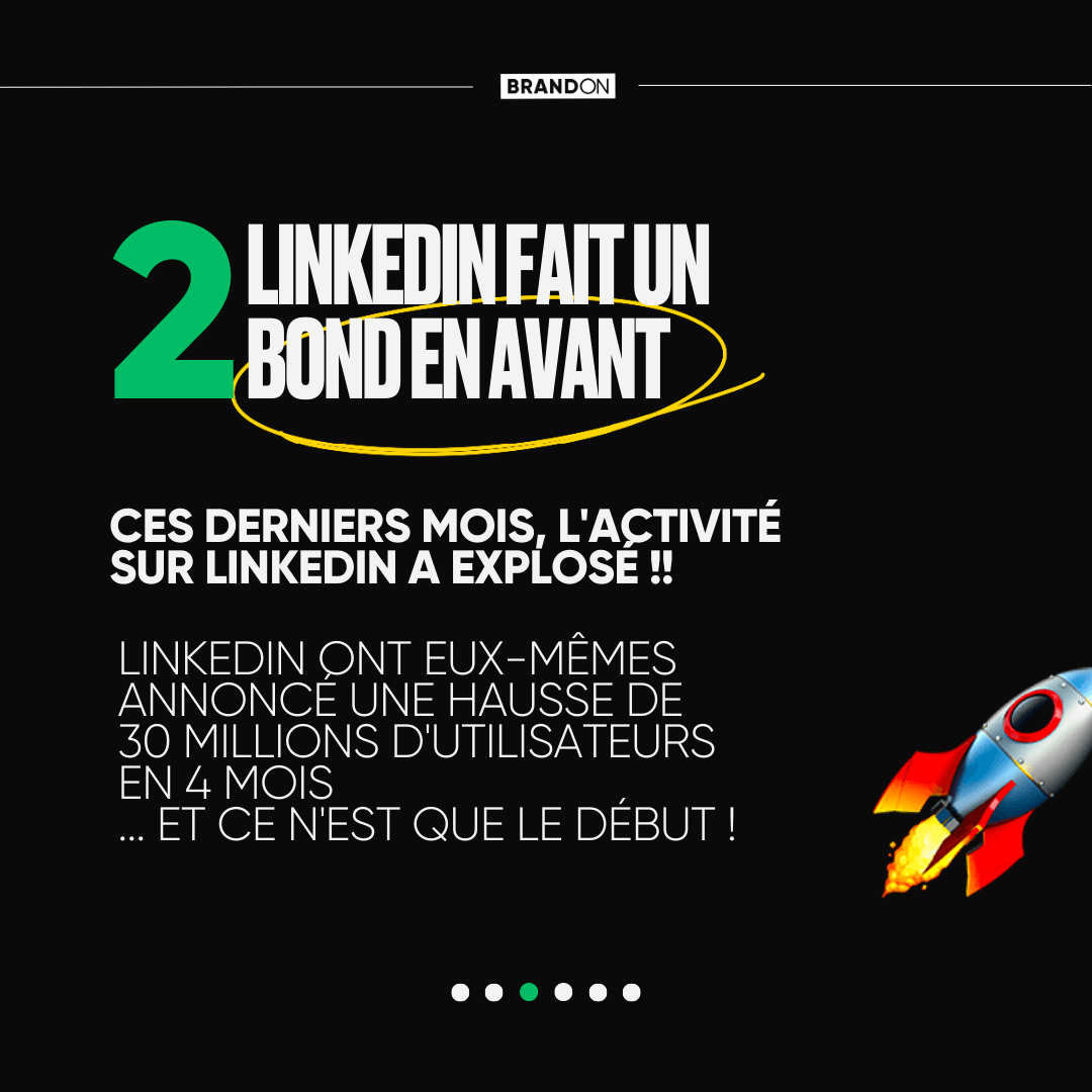 LinkedIn fait un bond en avant