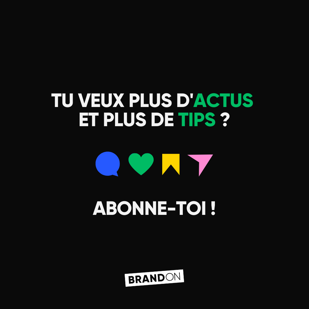 TU VEUX PLUS D'ACTUS ET PLUS DE TIPS ? ABONNE-TOI !