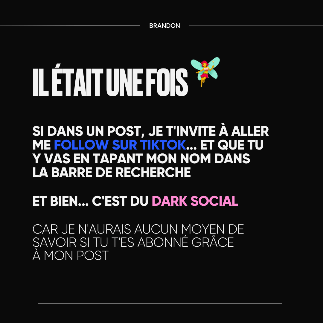 Le dark social c'est quoi ?