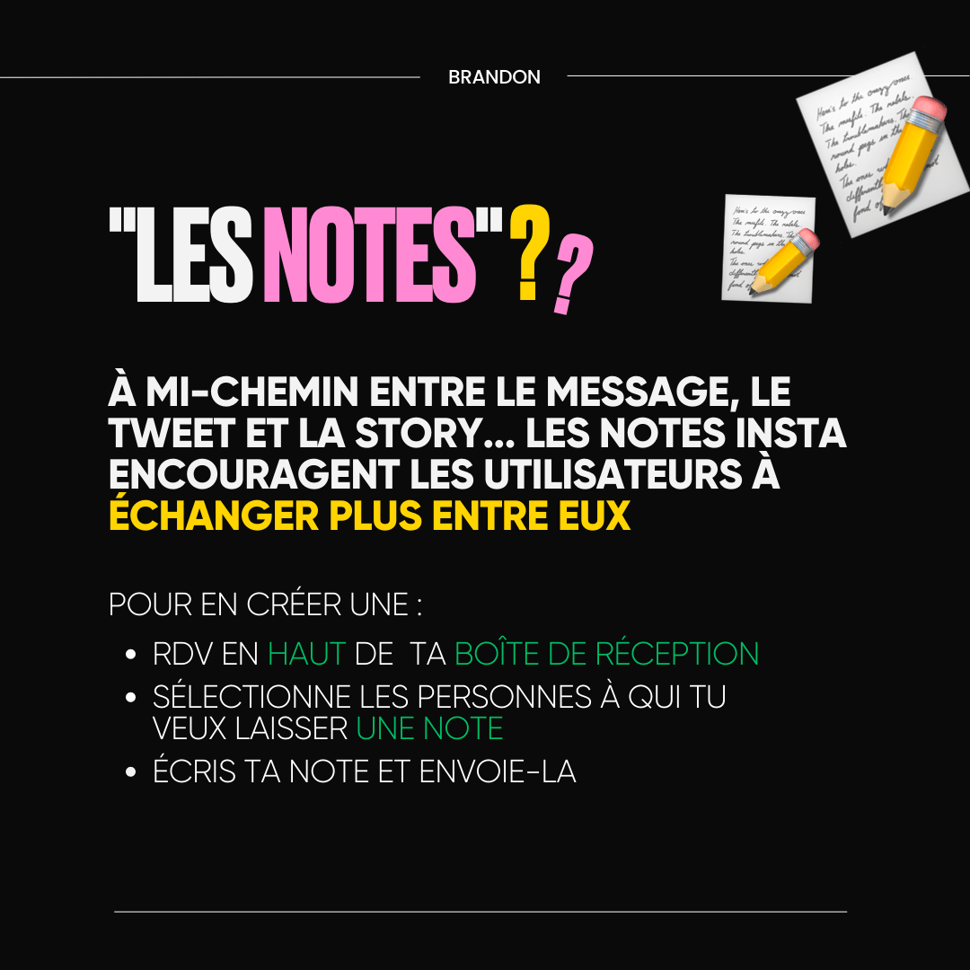 "Les notes" ??